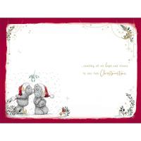 One I Love Verse Me to You Bear Christmas Card Extra Image 1 Preview